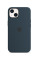 Силиконовый чехол-накладка Apple Silicone Case with MagSafe for iPhone 13, Abyss Blue (MM293)