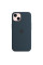 Силиконовый чехол-накладка Apple Silicone Case with MagSafe for iPhone 13, Abyss Blue (MM293)