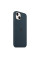Силиконовый чехол-накладка Apple Silicone Case with MagSafe for iPhone 13, Abyss Blue (MM293)