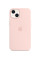Силиконовый чехол-накладка Apple Silicone Case with MagSafe for iPhone 13, Chalk Pink (MM283)