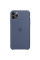 Силиконовый чехол накладка Apple Silicone Case for iPhone 11 Pro Max, Alaskan Blue (HC)