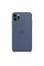 Силиконовый чехол накладка Apple Silicone Case for iPhone 11 Pro Max, Alaskan Blue (HC)