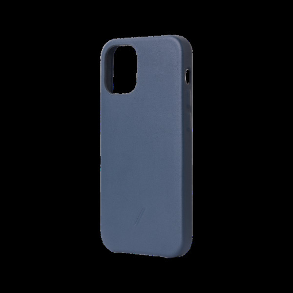 Шкіряний чохол-накладка Native Union Clic Classic Case for iPhone 12 Mini, Indigo (CCLAS-BLU-NP20S)
