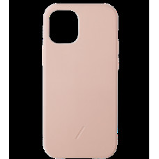 Кожаный чехол-накладка Native Union Clic Classic Case for iPhone 12 Mini, Rose (CCLAS-NUD-NP20S)