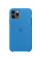 Силиконовый чехол-накладка Apple Silicone Case for iPhone 11 Pro, Surf Blue (HC)