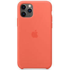 Силиконовый чехол-накладка Apple Silicone Case for iPhone 11 Pro, Clementine (Orange) (HC)
