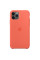 Силиконовый чехол-накладка Apple Silicone Case for iPhone 11 Pro, Clementine (Orange) (HC)