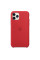 Силиконовый чехол-накладка Apple Silicone Case for iPhone 11 Pro, Red (HC)