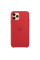 Силиконовый чехол-накладка Apple Silicone Case for iPhone 11 Pro, Red (HC)