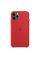Силиконовый чехол-накладка Apple Silicone Case for iPhone 11 Pro, Red (HC)