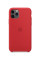 Силиконовый чехол-накладка Apple Silicone Case for iPhone 11 Pro, Red (HC)