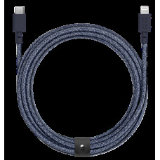 Кабель синхронизации Native Union Belt 3m Cable XL USB-C to Lightning, Indigo (BELT-CL-IND-3-NP)
