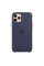Силиконовый чехол-накладка Apple Silicone Case for iPhone 11 Pro, Midnight Blue (HC)