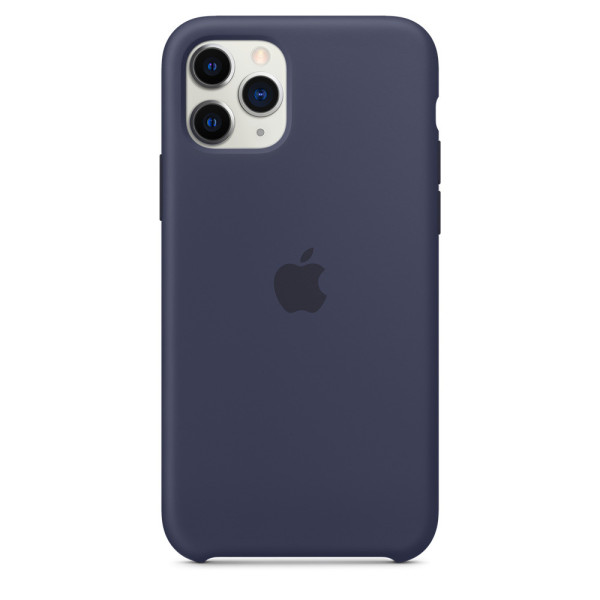 Силиконовый чехол-накладка Apple Silicone Case for iPhone 11 Pro, Midnight Blue (HC)