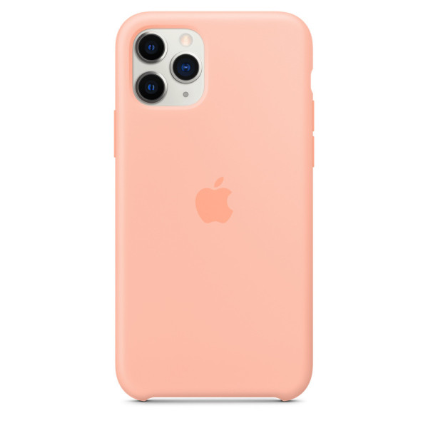 Силиконовый чехол-накладка Apple Silicone Case for iPhone 11 Pro, Grapefruit (HC)