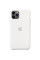 Силиконовый чехол-накладка Apple Silicone Case for iPhone 11 Pro, White (HC)