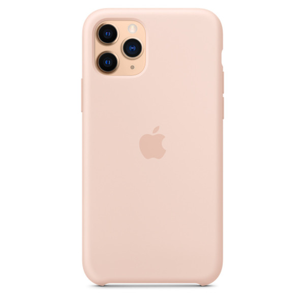 Силиконовый чехол-накладка Apple Silicone Case for iPhone 11 Pro, Pink Sand (HC)