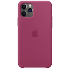 Силиконовый чехол-накладка Apple Silicone Case for iPhone 11 Pro, Pomegranate (HC)