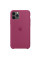 Силиконовый чехол-накладка Apple Silicone Case for iPhone 11 Pro, Pomegranate (HC)