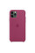 Силиконовый чехол-накладка Apple Silicone Case for iPhone 11 Pro, Pomegranate (HC)