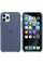 Силиконовый чехол-накладка Apple Silicone Case for iPhone 11 Pro, Alaskan Blue (HC)