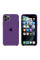 Силиконовый чехол-накладка Apple Silicone Case for iPhone 11 Pro, Purple (HC) (A)