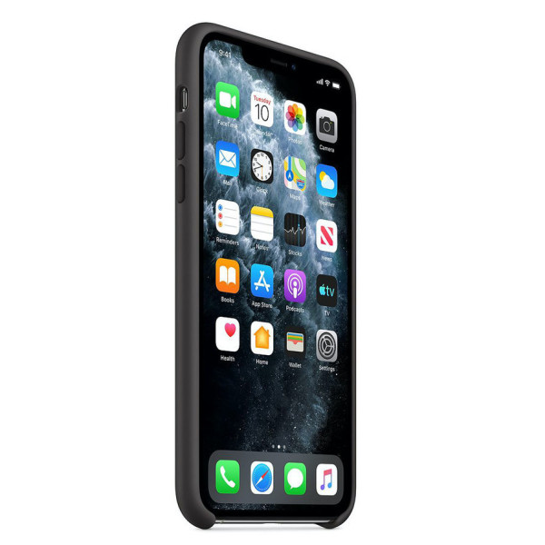 Силиконовый чехол-накладка Apple Silicone Case for iPhone 11 Pro, Charcoal Gray (HC) (A)