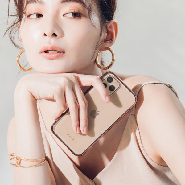 Чехол-накладка Moshi Vitros Slim Clear Case for iPhone 11 Pro, Champagne Gold(99MO103303)