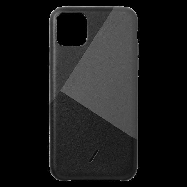 Шкіряний чохол накладка Native Union Clic Marquetry Case for iPhone 11 Pro Max, Black (CMARQ-BLK-NP19L)