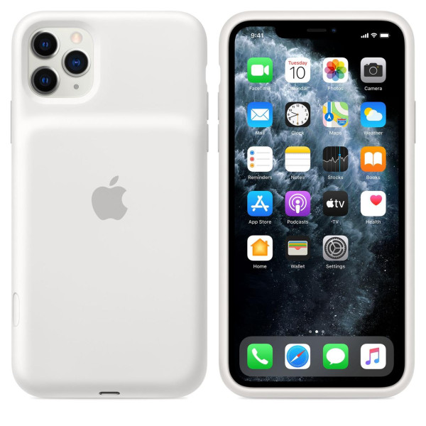 Чехол - аккумулятор Apple Smart Battery Case for iPhone 11 Pro Max, White (MWVQ2)