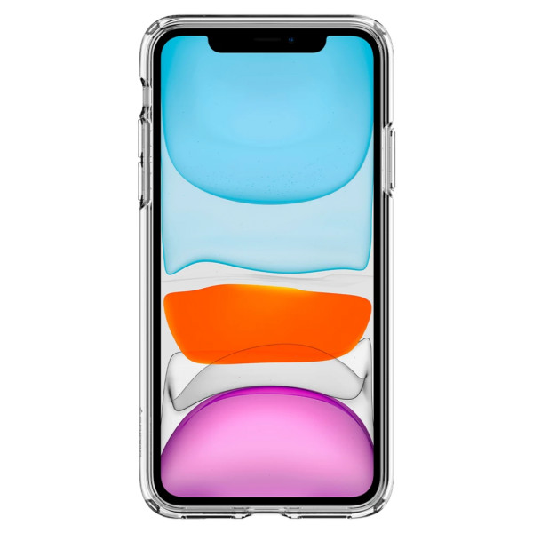Чехол наладка Spigen Ultra Hybrid Case for iPhone 11, Clear (076CS27185)