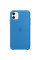 Силиконовый чехол накладка Apple Silicone Case for iPhone 11, Surf Blue (HC)