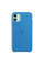 Силиконовый чехол накладка Apple Silicone Case for iPhone 11, Surf Blue (HC)