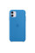 Силиконовый чехол накладка Apple Silicone Case for iPhone 11, Surf Blue (HC)