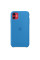 Силиконовый чехол накладка Apple Silicone Case for iPhone 11, Surf Blue (HC)