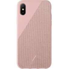 Чехол-накладка Native Union Clic Canvas Case for iPhone XS/X, Rose (CCAV-ROSE-NP18S)