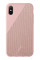 Чехол-накладка Native Union Clic Canvas Case for iPhone XS/X, Rose (CCAV-ROSE-NP18S)