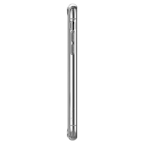 Прозрачный чехол накладка Spigen Ultra Hybrid for iPhone Xr, Clear (063CS25115)