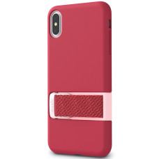 Чехол накладка Moshi Capto Slim Case with MultiStrap for iPhone XS Max, Raspberry Pink (99MO114302)