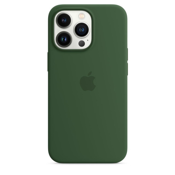 Cиликоновый чехол накладка Silicone Case for iPhone 13 Pro Max, Clover (HC)(A)