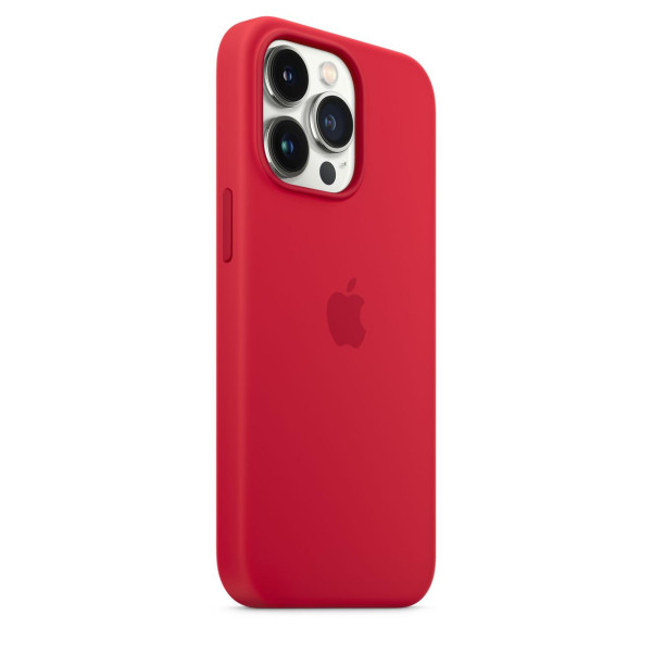 Cиликоновый чехол накладка Silicone Case for iPhone 13 Pro Max, Product Red (HC)(A)