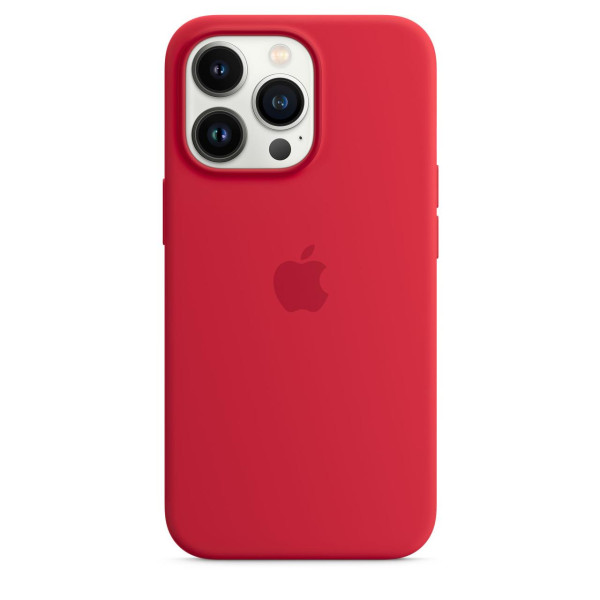 Cиликоновый чехол накладка Silicone Case for iPhone 13 Pro Max, Product Red (HC)(A)