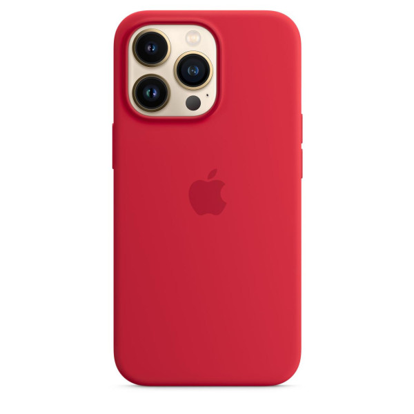 Cиликоновый чехол накладка Silicone Case for iPhone 13 Pro Max, Product Red (HC)(A)