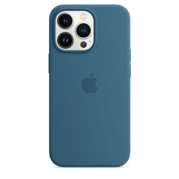 Cиликоновый чехол накладка Silicone Case for iPhone 13 Pro Max, Blue Jay (HC)(A)