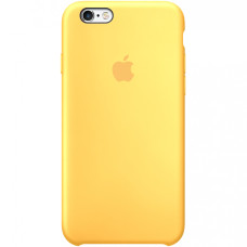 Силиконовый чехол накладка Apple Silicone Case for iPhone 6S Plus, Yellow (HC)