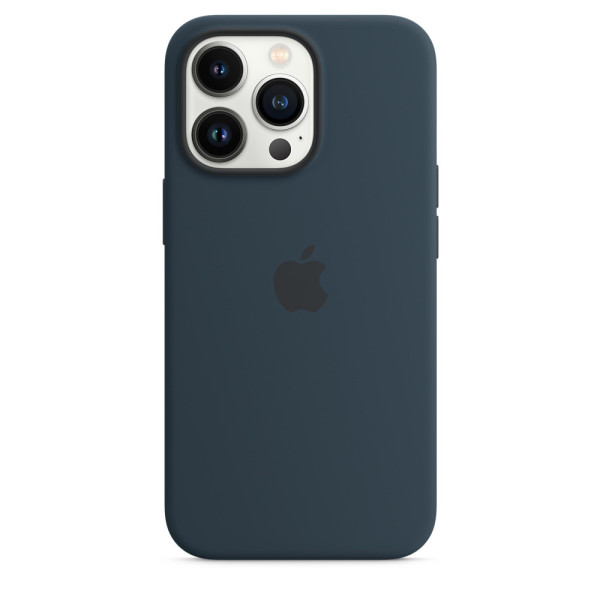 Силиконовый чехол-накладка Apple Silicone Case for iPhone 13 Pro, Abyss Blue (HC)(A)