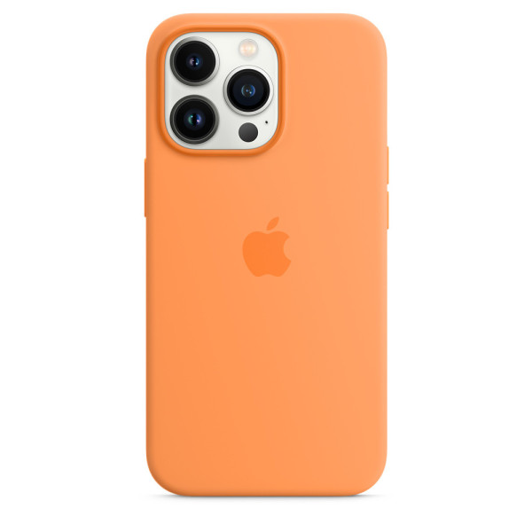 Силиконовый чехол-накладка Apple Silicone Case for iPhone 13 Pro, Marigold (HC)(A)