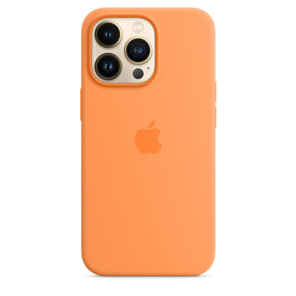 Силиконовый чехол-накладка Apple Silicone Case for iPhone 13 Pro, Marigold (HC)(A)