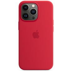 Силиконовый чехол-накладка Apple Silicone Case for iPhone 13 Pro, Product Red (HC)(A)