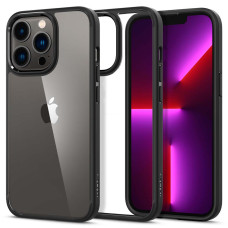 Чехол накладка Spigen Ultra Hybrid Case for iPhone 13 Pro, Black (ACS03262)